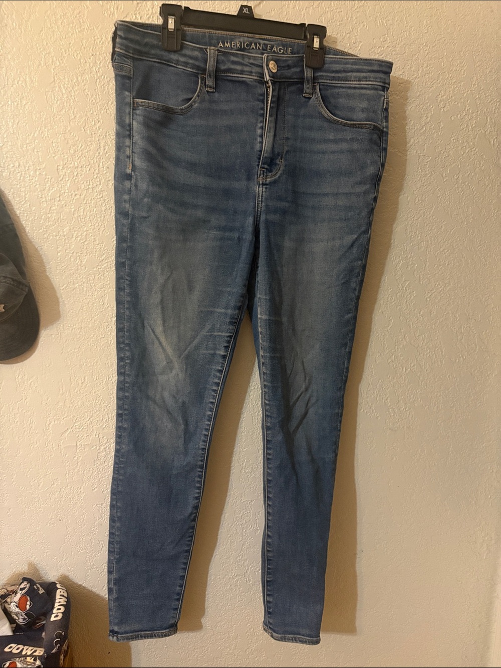 American Eagle Outfitters Next Level stretch Women's Medium Blue Skinny Jeans